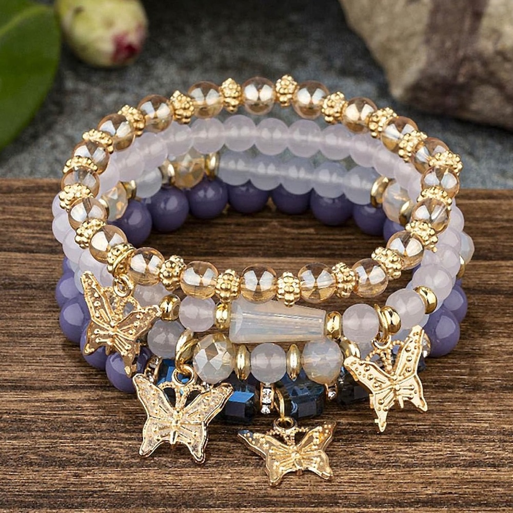 🆕New Butterfly Bracelet Set